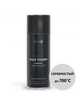 Эмаль аэрозольная, Elcon, декоративная, термостойкая, быстросохнущая, матовая, серебристая, 520 мл, до 700 градусов