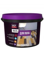 Эмаль VGT, ВД-АК-1179, для пола, акриловая, полуматовая, венге, 1 кг