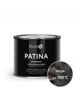 Эмаль Elcon, Patina, декоративная, термостойкая, быстросохнущая, глянцевая, медь, 0.2 кг