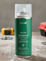 Эмаль аэрозольная, Elcon, универсальная, алкидная, глянцевая, зеленая, RAL 6029, 520 мл