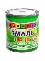 Эмаль Палитра, ПФ-115, алкидная, глянцевая, ярко-зеленая, 2.7 кг