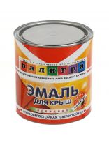 Эмаль Палитра, ПФ-115, для крыш, алкидная, красно-коричневая, 2.7 кг