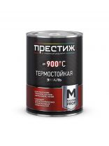 Эмаль Престиж, термостойкая, до 700_С, матовая, серебристая, 0.8 кг