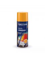 Эмаль аэрозольная, Престиж, универсальная, алкидная, глянцевая, оранжевая, 520 мл