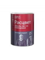 Эмаль Расцвет, ПФ-115, глянцевая, темно-зеленая, 0.9 кг