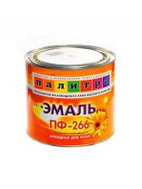 Эмаль Палитра, ПФ-266, алкидная, золотисто-коричневая, 1.9 кг