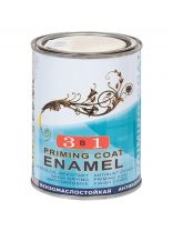 Грунт-эмаль Палитра, по ржавчине, алкидная, серая, 0.9 кг