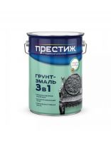 Грунт-эмаль Престиж, по ржавчине, алкидная, синяя, 5 кг