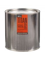 Грунт-эмаль Ореол, Титан, быстросохнущая, алкидная, матовая, шоколадно-коричневая, RAL 8017, 2.7 кг