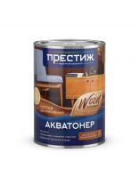 Пропитка Престиж, Акватонер, для внутренних работ, каштан, 0.9 л