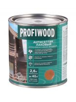 Антисептик Profiwood, для дерева, лаковый, орех, 2.4 кг