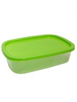 Контейнер пищевой пластик, 0.5 л, 18.9х12х4 см, в ассортименте, прямоугольный, Мультипласт, Умничка, MPU8126