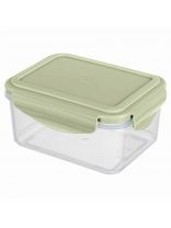 Контейнер пищевой пластик, 0.5 л, 13.5х10.5х7 см, прямоугольный, Бытпласт