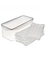 Контейнер для льда пластик, 4 шт, прямоугольный, герметичный, Y4-8653