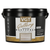 Декоративная Штукатурка Фактурная VGT Gallery TS 05 18кг для Внутренних и Наружных Работ, Белая / ВГТ Штукатурка Фактурная.