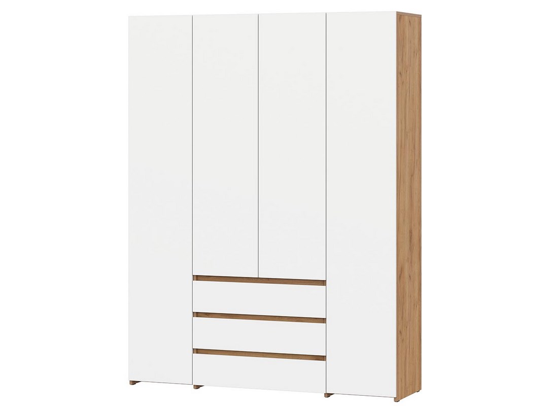 Шкаф комбинированный четырёхстворчатый Некст 1
