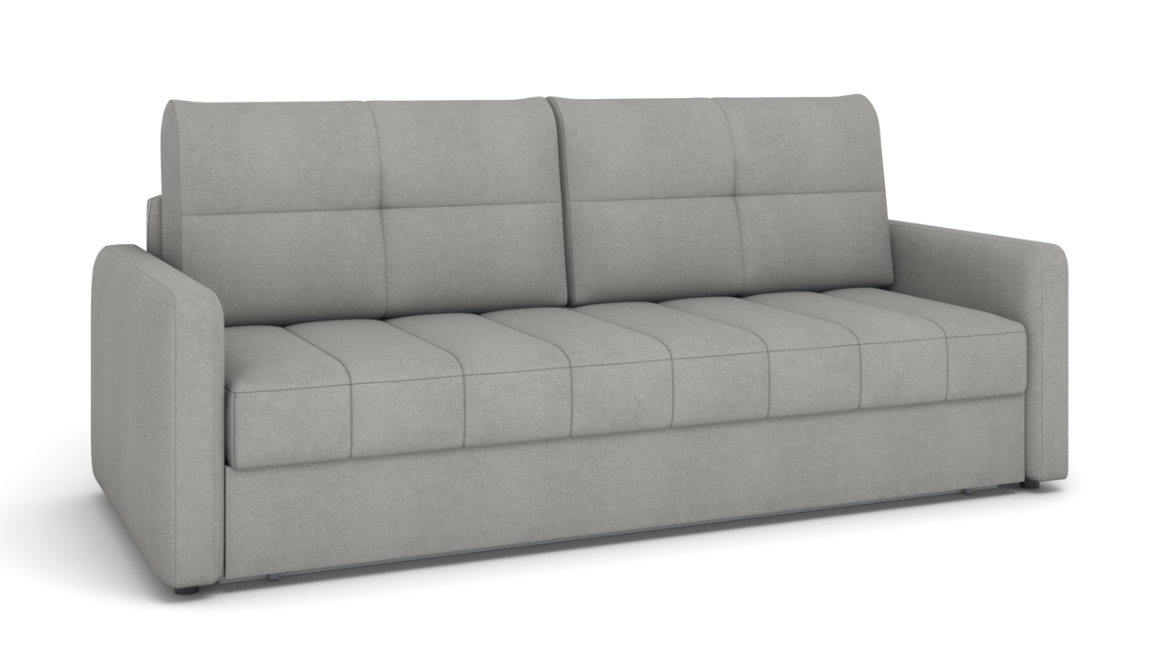 Диван прямой Сомерсет ШП Еврокнижка ткань Camel Steel