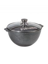 Казан алюминий, антипригарное покрытие, 10 л, Гранит star, с крышкой, Мечта, 511803