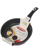 Сковорода литой алюминий, 22 см, антипригарное покрытие, Горница, Классик, с2251а