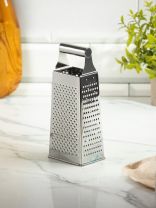 Терка 4 грани, 21.5х9.5х7 см, нержавеющая сталь, Daniks, Y4-8863