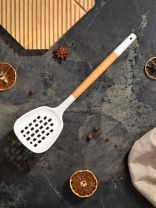 Шумовка бамбук, силикон, навеска, Daniks, Skandi, WFCFA-0037-6