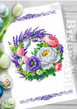 9229 Biser-Art. Пасхальный рушник