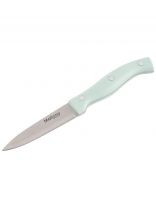 Нож кухонный Mallony, Mentolo, для овощей, нержавеющая сталь, 9 см, рукоятка пластик, 103512