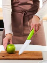 Нож кухонный Daniks, Ceramic, универсальный, керамика, 15 см, рукоятка пластик, Y4-9584