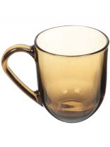 Кружка стекло, 500 мл, Cinquecentol, 62019, дымчатая
