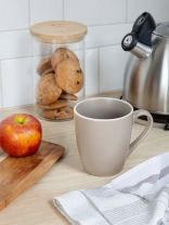 Кружка керамика, 355 мл, Scandy Cappuccino, Domenik, DMD125