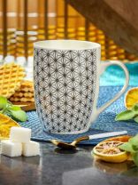 Кружка керамика, 360 мл, Твист, Y4-6646, в ассортименте