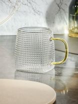 Кружка стекло, 350 мл, Квадро, B060796