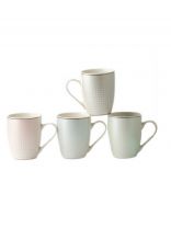 Набор кружек фарфор, 4 шт, 340 мл, Бархат, Jewel, ПС0006-22