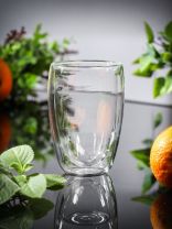 Стакан 350 мл, стекло, двойные стенки, Y4-3833