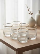 Стакан 300 мл, стекло, 6 шт, Декостек, Мираж, 160-ГЗ4