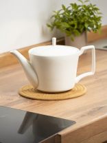 Чайник керамика, 1 л, Грейс, Y4-9051, белый