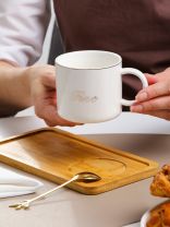 Чайная пара керамика, 3 предмета, на 1 персону, 280 мл, Сладости, B010421, в ассортименте