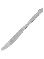 Нож нержавеющая сталь, с художественной росписью, столовый, Павловский завод им. Кирова, Тройка М-3, СН-21/10г