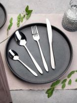 Набор столовых приборов металл, 24 предмета, глянец, B020141