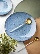 Тарелка обеденная, керамика, 27 см, круглая, Файруза, Daniks