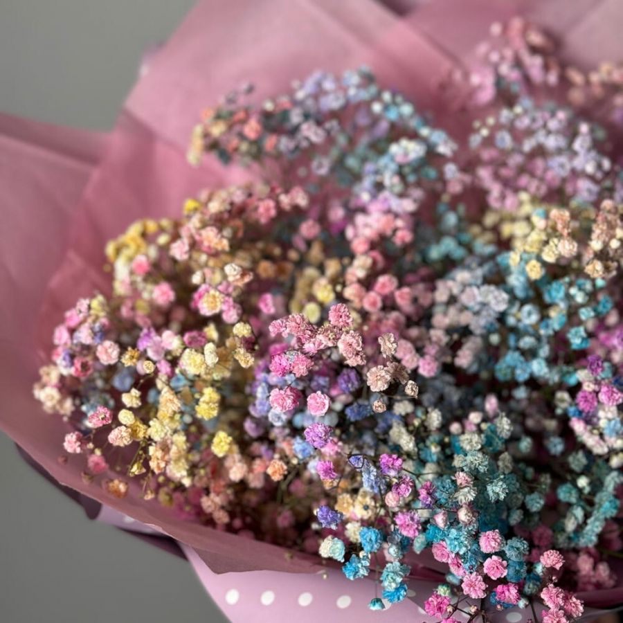 Букет из гипсофилы размер S