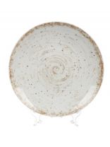 Тарелка обеденная, фарфор, 24 см, круглая, Универсал Галактика, Добрушский фарфоровый завод, 3С1496Ф34