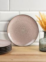 Тарелка обеденная, керамика, 27 см, круглая, Глэнс, Daniks, HMN230212A-D/P