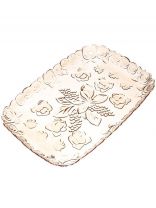 Поднос пластик, 28х41 см, прямоугольный, Альтернатива, Изобилие, М6514