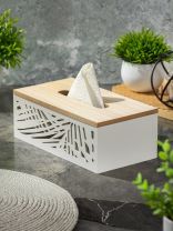 Коробка для бумажных салфеток МДФ, 24.5х13х9 см, Y4-6841