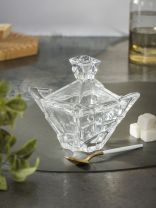 Сахарница 190 мл, стекло, 10х10х12 см, Y4-9057