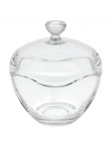 Сахарница 400 мл, стекло, 13.1 см, с крышкой, Pasabahce, Toscana, 98775B