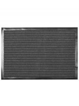 Коврик грязезащитный, 40х60 см, прямоугольный, ПВХ, с ковролином, серый, Floor mat Комфорт, ComeForte, XTL-1003