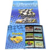КОЛЛЕКЦИЯ 70 вкладышей (полная) TURBO 51-120 в АЛЬБОМЕ (привет из 90х)​ Мг00027 Oz quality 2
