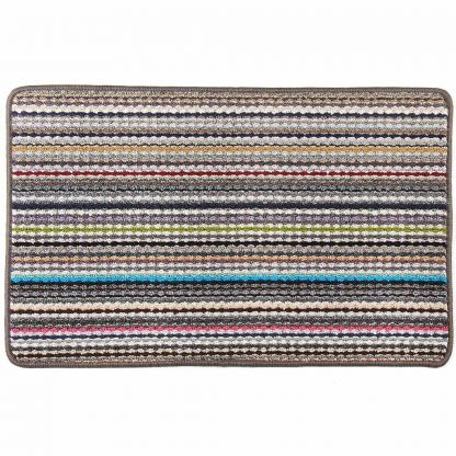 Коврик грязезащитный придверный, 50х80 см, прямоугольный, полипропилен, с латексным напылением, 5558